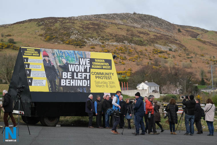 The scene at Carrickarnon. Photograph: Columba O'Hare/ Newry.ie The scene at Carrickarnon. Photograph: Columba O'Hare/ Newry.ie