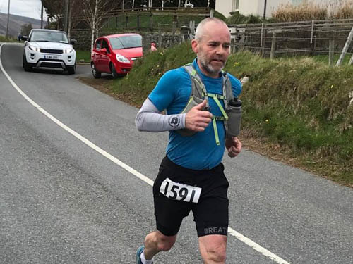 Cathal McGreevy during the Maurice Mullins 51km Ultra Cathal McGreevy during the Maurice Mullins 51km Ultra