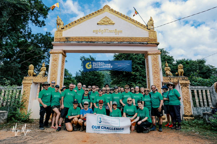 The Hospice Trek in 2019. The Hospice Trek in 2019.