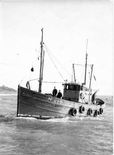 Kilkeel fishing boat Dawn Day pictured in the 1960s or 1970s Newry and Mourne Museum Collection
