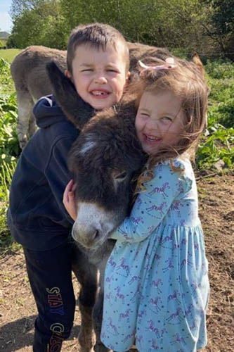 Harry and daisy martin aged 8 and 4 Harry and daisy martin aged 8 and 4