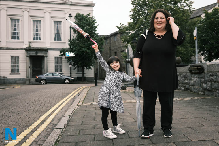 Isabella McNulty Cornenti and her daughter Katie. Photograph: Columba O'Hare/ Newry.ie