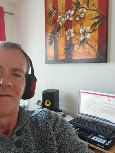 Volunteer Colin Thompson.