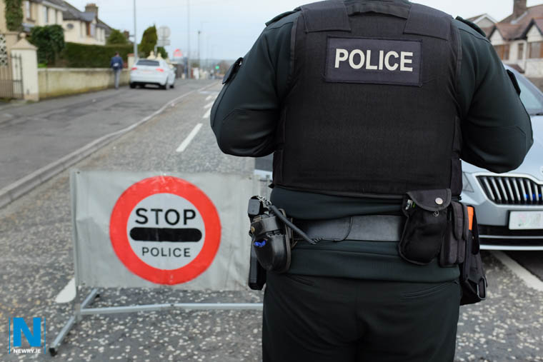The Armagh Road in Newry was closed for most of today. Photograph: Columba O'Hare/ Newry.ie 