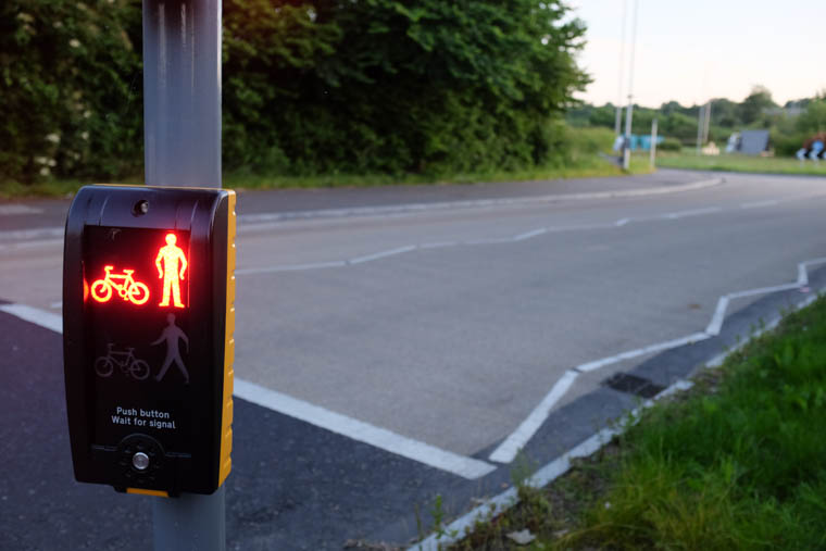 A new Toucan crossing at Shepherds Way in Newry. Photograph: Columba O'Hare/ Newry.ie A new Toucan crossing at Shepherds Way in Newry. Photograph: Columba O'Hare/ Newry.ie