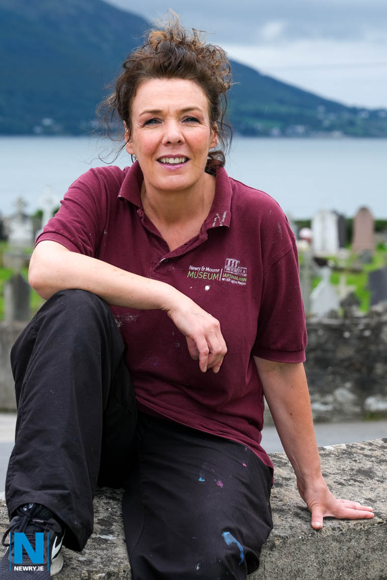 Anna Marie in the beautiful Omeath. Photograph: Columba O'Hare/ Newry.ie 