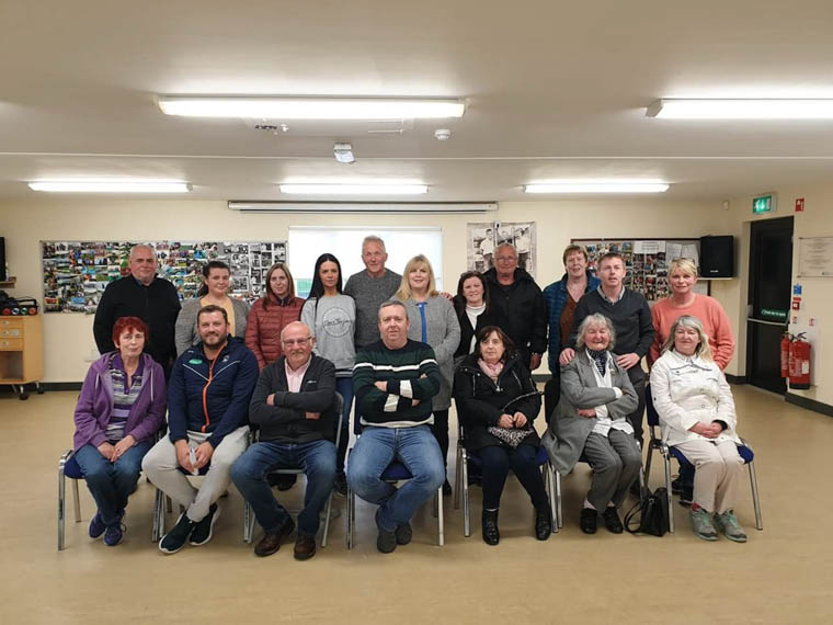 Members of Derrybeg Community Association at their recent AGM Members of Derrybeg Community Association at their recent AGM