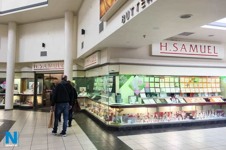 The H Samuel Store at the Buttercrane in Newry. Photograph: Columba O'Hare/ Newry.ie The H Samuel Store at the Buttercrane in Newry. Photograph: Columba O'Hare/ Newry.ie