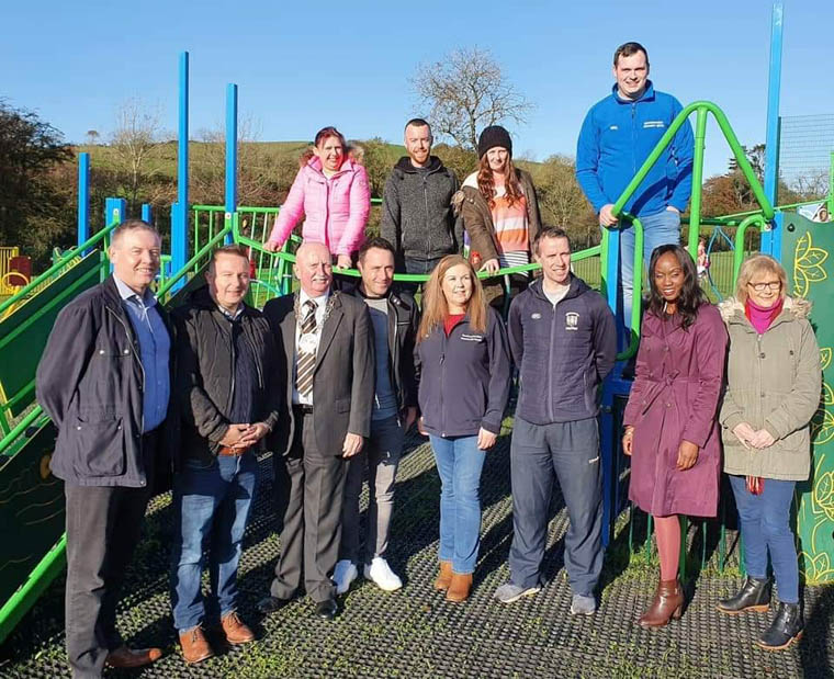Pictured at the opening of Newtownhamilton Play Park. Pictured at the opening of Newtownhamilton Play Park.