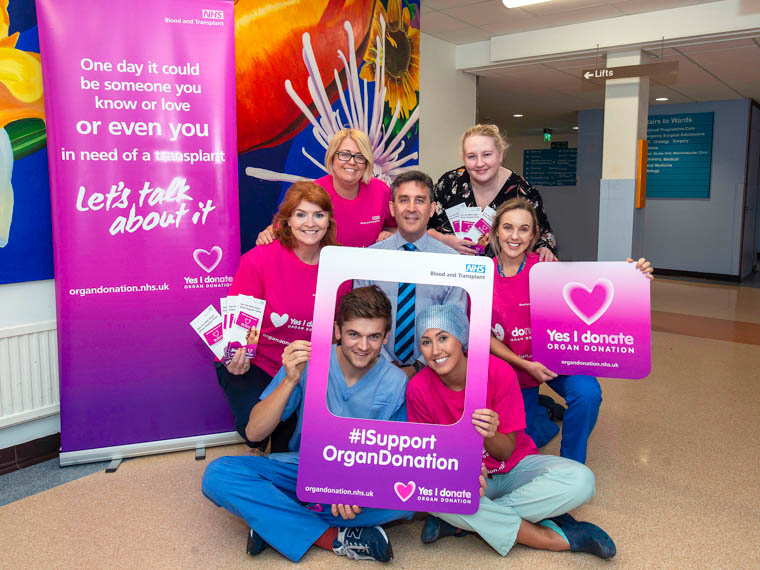 Launching Organ Donation Week.