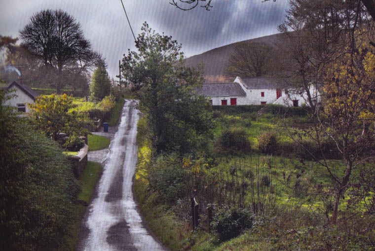 A road in South Armagh. Photograph: David Rice