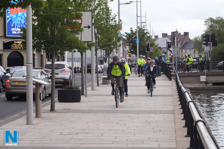 Cycling in Newry. Photograph: Columba O'Hare/ Newry.ie 