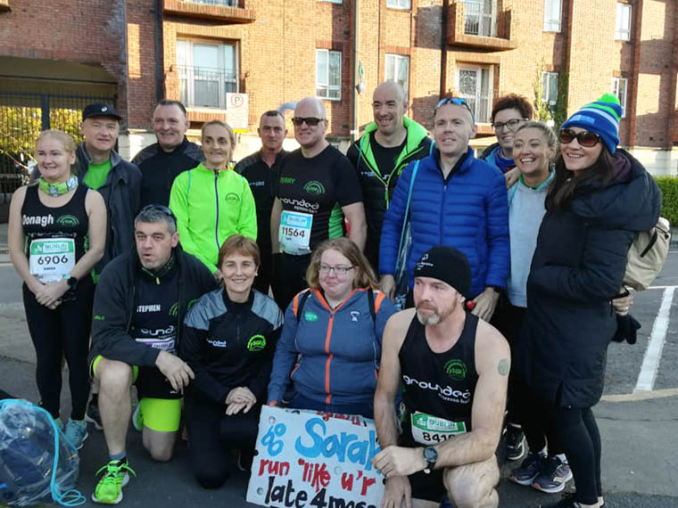 SGR members at Dublin Marathon