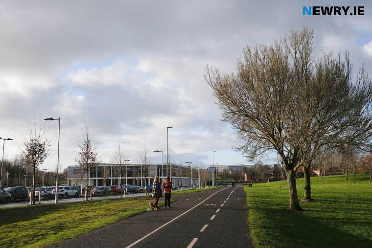The South Lake Craigavon venue for Vaccinations. Photograph: Columba O'Hare/ Newry.ie 
