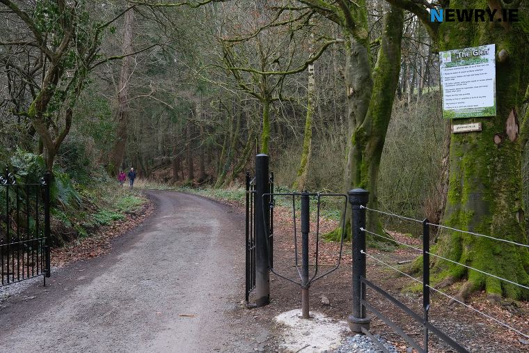 The entrance to The Glen at Glenanne. Photograph: Columba O'Hare/ Newry.ie The entrance to The Glen at Glenanne. Photograph: Columba O'Hare/ Newry.ie