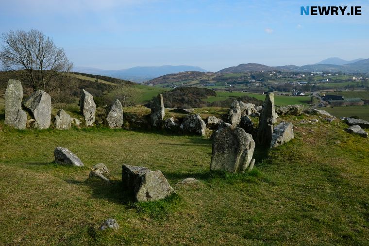 Ballymacdermot Cairn. Photograph: Columba O'Hare/ Newry.ie 
