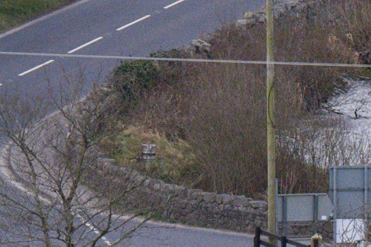 A device was left at the side of Camlough Lake. Photograph: Columba O'Hare/ Newry.ie A device was left at the side of Camlough Lake. Photograph: Columba O'Hare/ Newry.ie