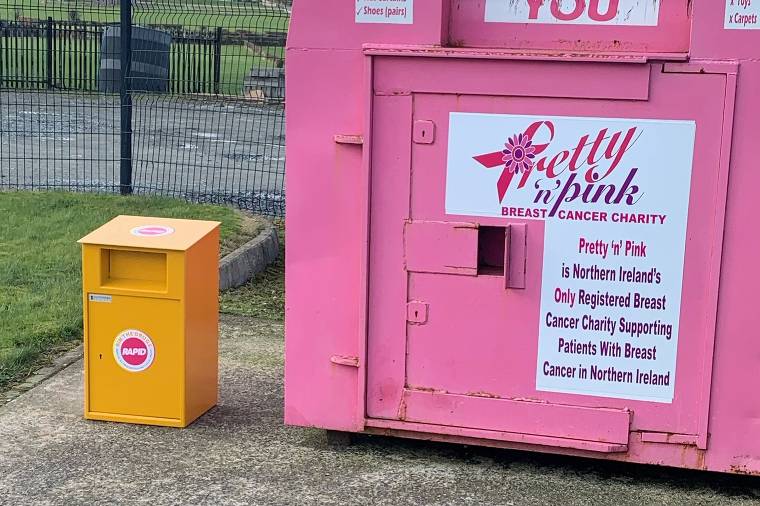 The RAPID bin at Mulkerns Eurospar.