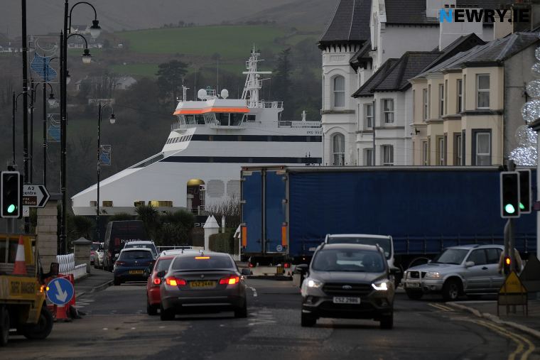 Seatruck Precision leaves Warrenpoint Port. Photograph: Columba O'Hare/ Newry.ie Seatruck Precision leaves Warrenpoint Port. Photograph: Columba O'Hare/ Newry.ie