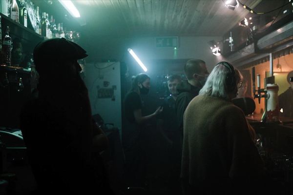 A still from the bar scene. Photograph: Nathan Magee
