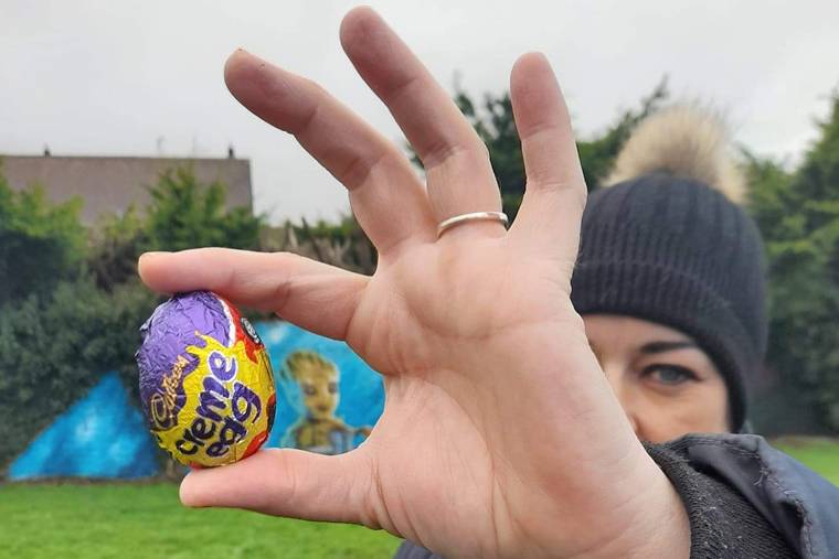 Aislinn Campbell one of the Lisdrumgullion Community Group members who will be organising the Easter egg hunt
