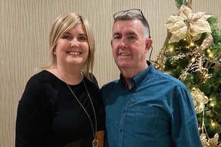 Bronagh and Damian Galloghly. Bronagh and Damian Galloghly.