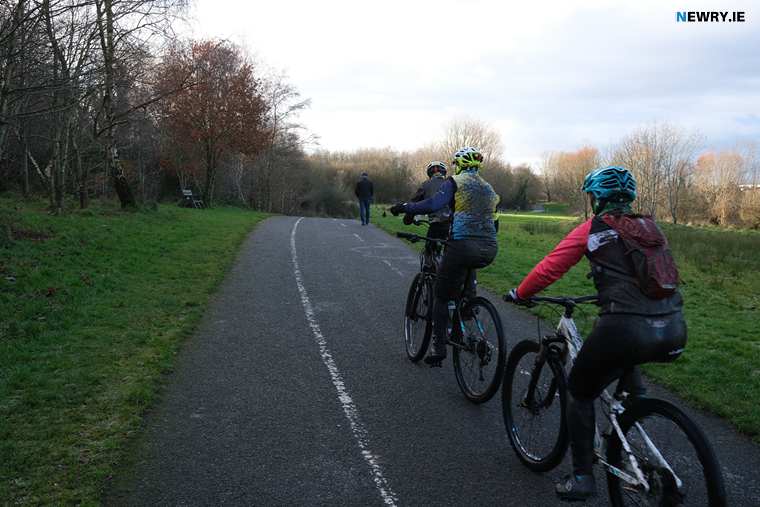 Cycle and walking routes like this one in Craigavon are greatly needed in Newry. Photograph: Columba O'Hare/ Newry.ie Cycle and walking routes like this one in Craigavon are greatly needed in Newry. Photograph: Columba O'Hare/ Newry.ie