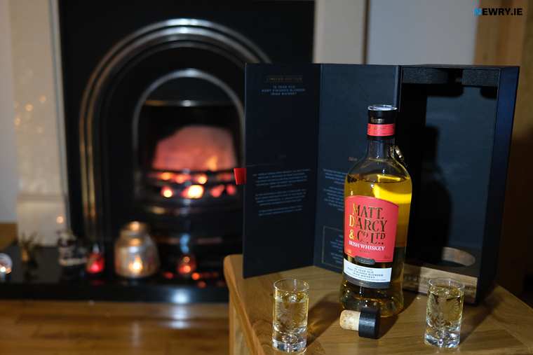The Matt D'Arcy Ten Year Old Port finished Whiskey. Photograph: Columba O'Hare/ Newry.ie 