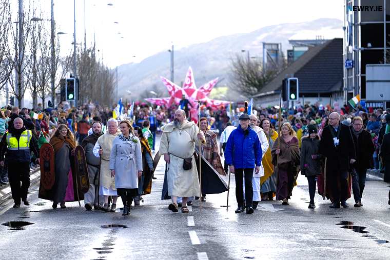 St Patrick's Day Parade, NEwry 2019. Photograph: Columba O'Hare/ Newry.ie 