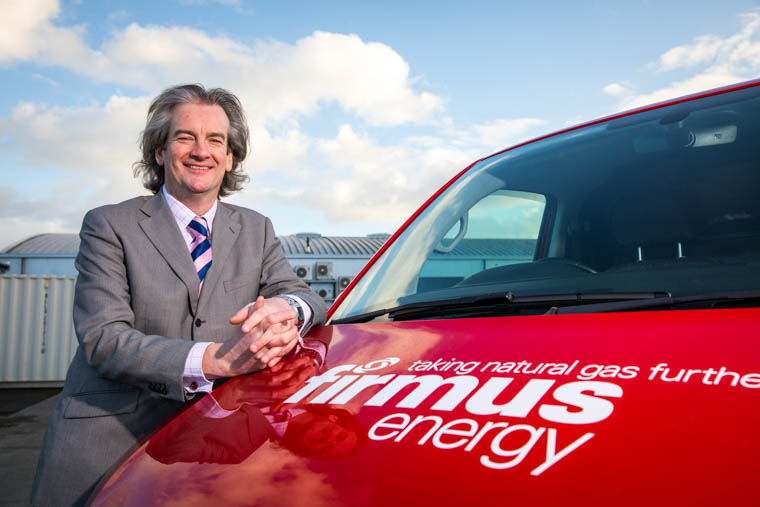 Michael Scott, Managing Director of firmus energy, welcomes 21.15 per cent reduction in natural gas tariffs across its Ten Town Network area Michael Scott, Managing Director of firmus energy, welcomes 21.15 per cent reduction in natural gas tariffs across its Ten Town Network area
