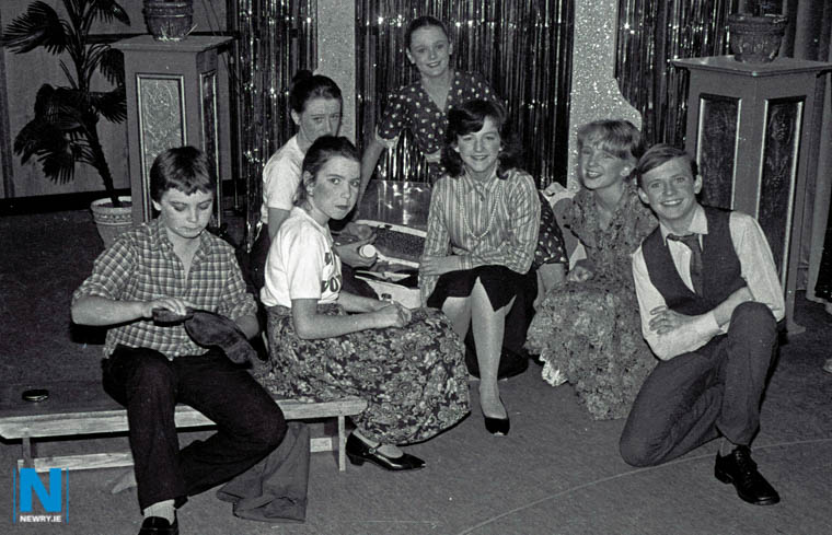 A group of Newpoint performers from the early 1980's. Photograph: Columba O'Hare/ Newry.ie A group of Newpoint performers from the early 1980's. Photograph: Columba O'Hare/ Newry.ie