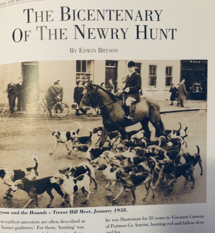 An article from Edwin Bryson on the Bicentenary of the Newry Hunt. An article from Edwin Bryson on the Bicentenary of the Newry Hunt.