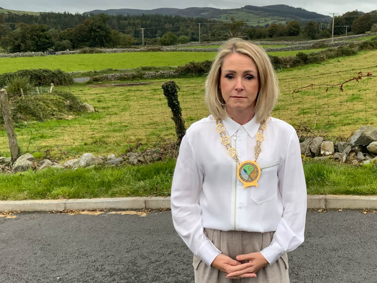 Cllr Laura Devlin, Chairperson, Newry, Mourne and Down District Council.