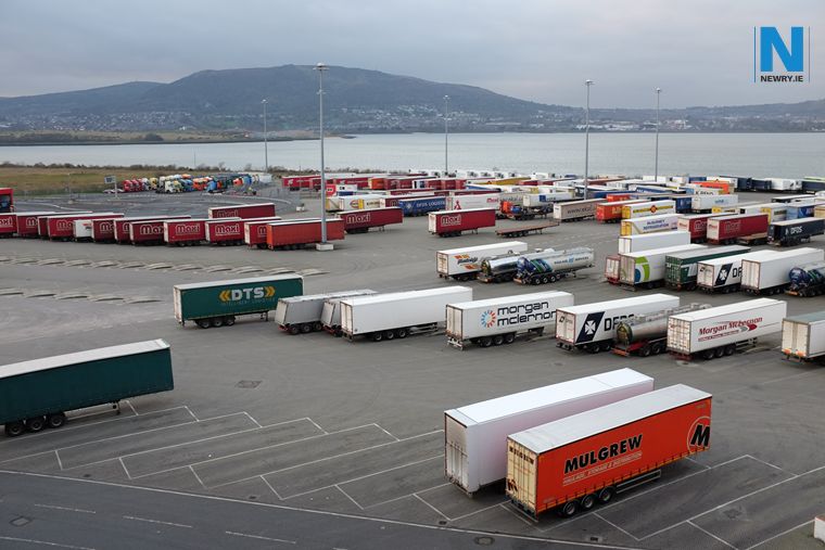 Larne Harbour. Photograph: Columba O'Hare Larne Harbour. Photograph: Columba O'Hare