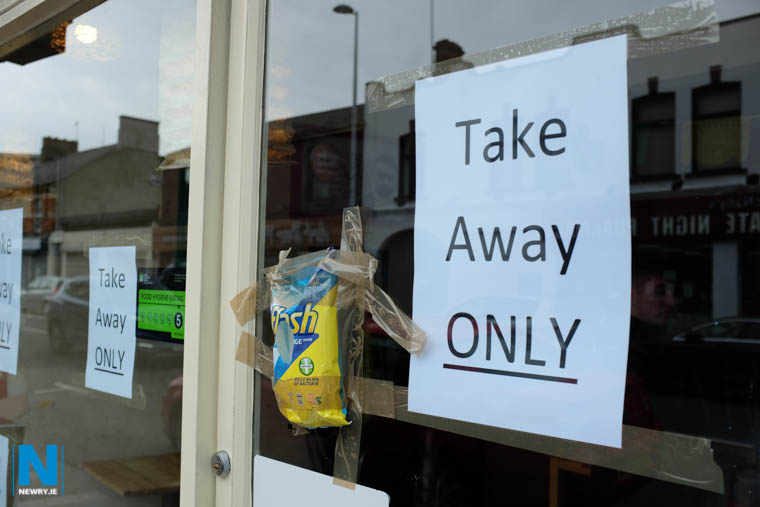 A sign of the times. Photograph: Columba O'Hare