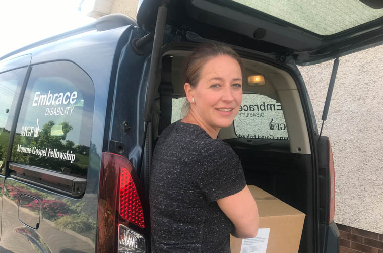 Emma Speers, Kilkeel, a volunteer at the Community Hub through Volunteer Now. Emma Speers, Kilkeel, a volunteer at the Community Hub through Volunteer Now.