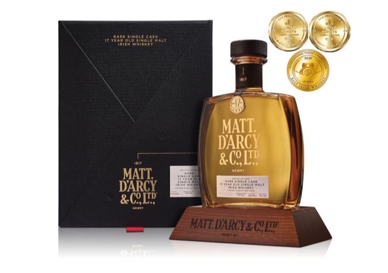 The Presentation box of D'Arcy's 17 Year Old. The Presentation box of D'Arcy's 17 Year Old.