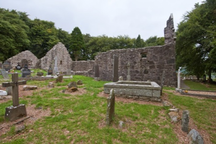 Killeavy Churches with the older west church on left and the east church on right. Newry and Mourne Museum Killeavy Churches with the older west church on left and the east church on right. Newry and Mourne Museum