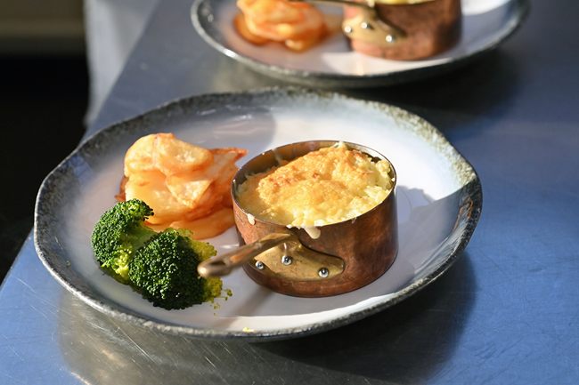 Faith Belshaw's Cottage Pie entry. Faith Belshaw's Cottage Pie entry.