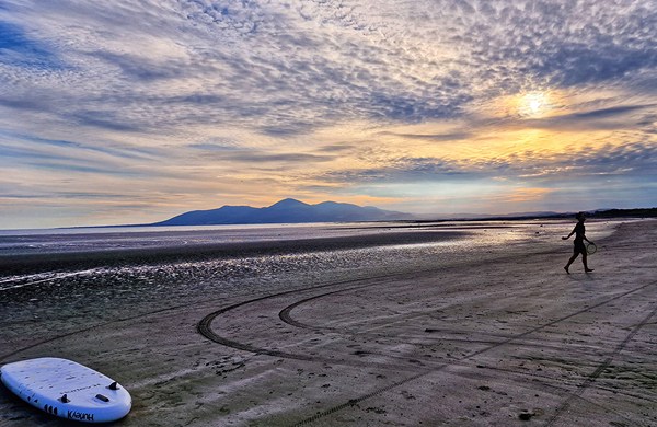 Kathleen Curran's eye-catching photo of the Mournes taken from Minerstown beach. Kathleen was a participant on the four week ‘Shared Community’ Creative Photography Programme.  