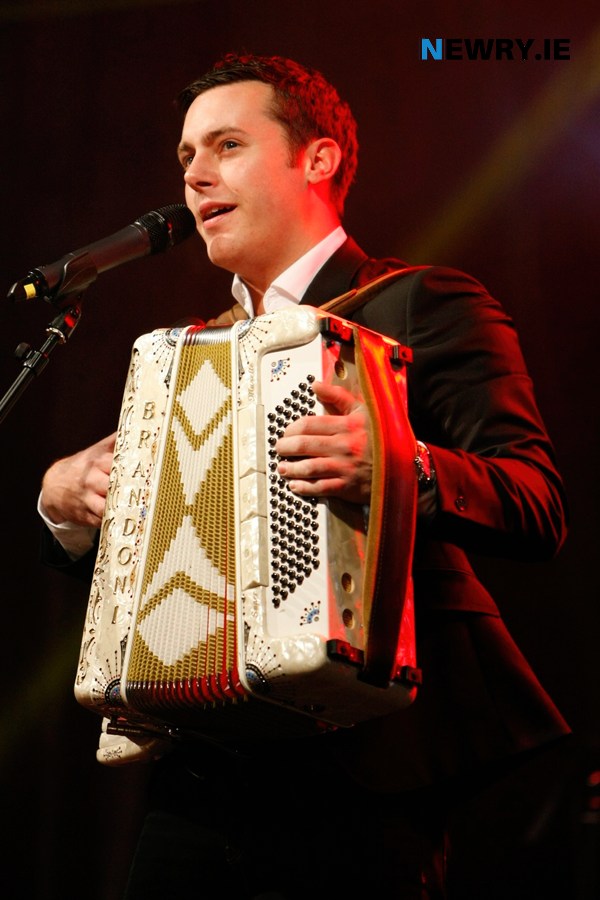 Nathan Carter back in 2012 in McClelland Park, Newry. Photograph: Columba O'Hare/ Newry.ie Nathan Carter back in 2012 in McClelland Park, Newry. Photograph: Columba O'Hare/ Newry.ie