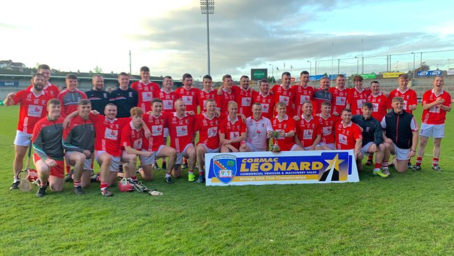 The victorious Craobh Rua Camlocha team The victorious Craobh Rua Camlocha team