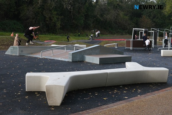 The Skatepark facilities. Photograph: Columba O'Hare/ Newry.ie The Skatepark facilities. Photograph: Columba O'Hare/ Newry.ie