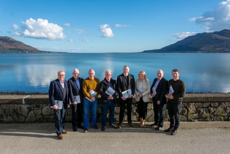 Sinn Fein representatives meeting with members of the Narrow Water Bridge Community Network in Warrenpoint. Sinn Fein representatives meeting with members of the Narrow Water Bridge Community Network in Warrenpoint.