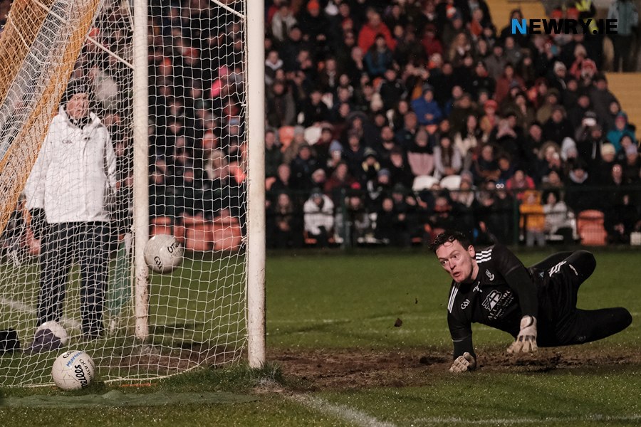 Was Rian O'Neill's penalty a goal? Photograph: Columba O'Hare/ Newry.ie