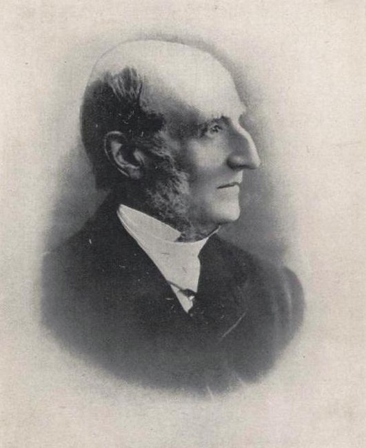 John Grubb Richardson (1813 – 1890) who developed Bessbrook and lived at The Woodhouse in the Derrymore demesne.  Newry and Mourne Museum Collection