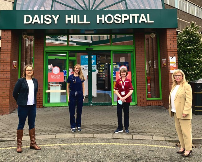Heat Failure team at Daisy Hill Hospital. Heat Failure team at Daisy Hill Hospital.