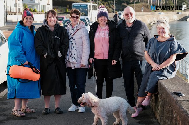 Gillian Fitzpatrick and Caroline Anderson, left, with the Support team - Kate Barry, Jackie McBennett, Sean Barry and Teresa Caulfield. Photograph: Columba O'Hare Gillian Fitzpatrick and Caroline Anderson, left, with the Support team - Kate Barry, Jackie McBennett, Sean Barry and Teresa Caulfield. Photograph: Columba O'Hare