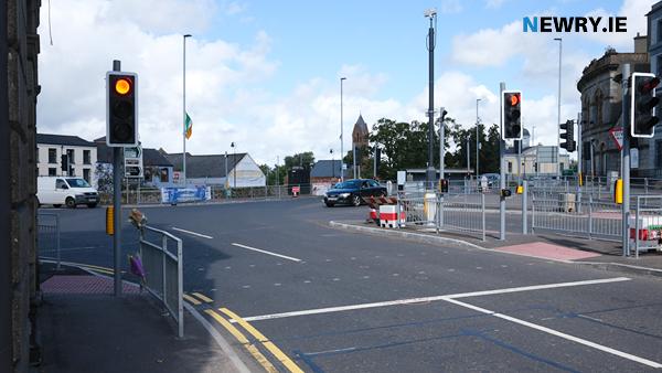 The complex crossing. Photograph: Columba O'Hare/ Newry.ie 
