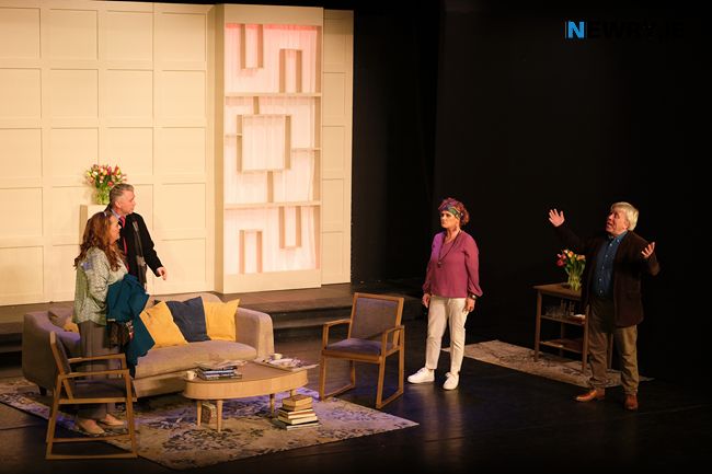 Prosperous Dramatic Society perform God of Carnage at Newry Drama Festival. Photograph: Columba O'Hare/ Newry.ie Prosperous Dramatic Society perform God of Carnage at Newry Drama Festival. Photograph: Columba O'Hare/ Newry.ie